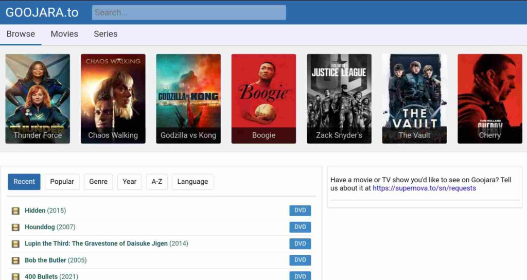How to Download Movies on Goojara