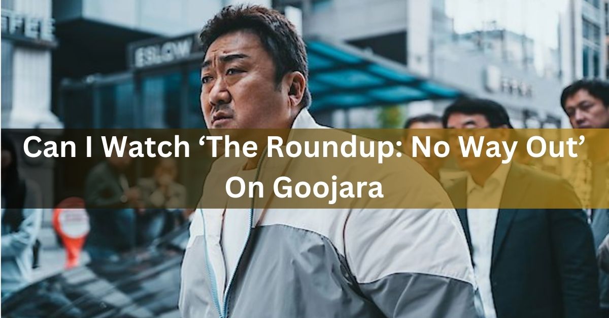 Can I Watch ‘The Roundup: No Way Out On Goojara