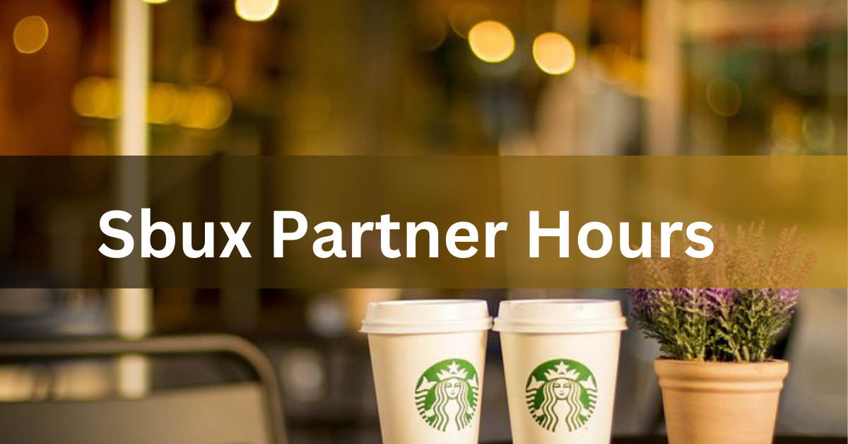 Sbux Partner Hours