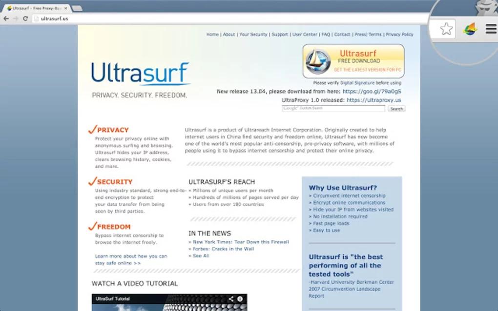 Ultrasurf Unveiled