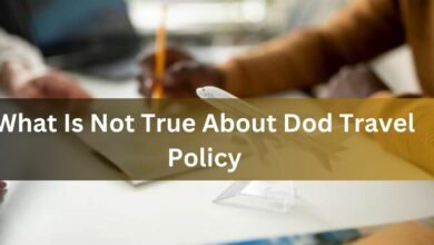 What Is Not True About Dod Travel Policy