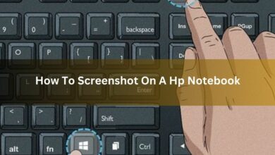 How To Screenshot On A Hp Notebook