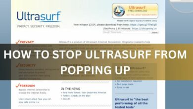How to Stop Ultrasurf from Popping Up