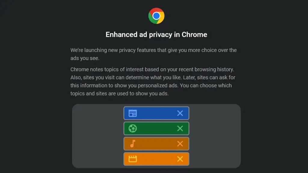 Understanding Chrome Pop-Ups