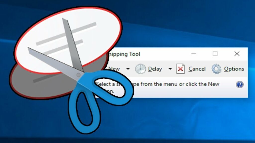 Using Snipping Tool 