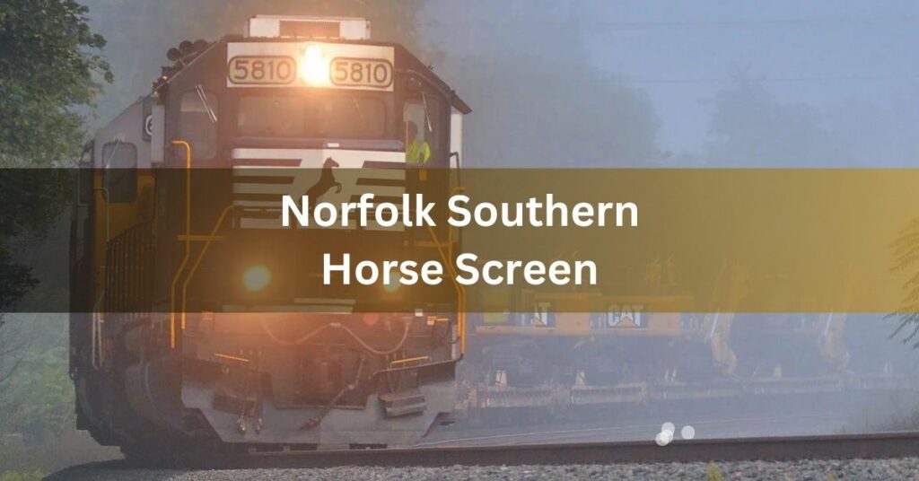 Norfolk Southern Horse Screen