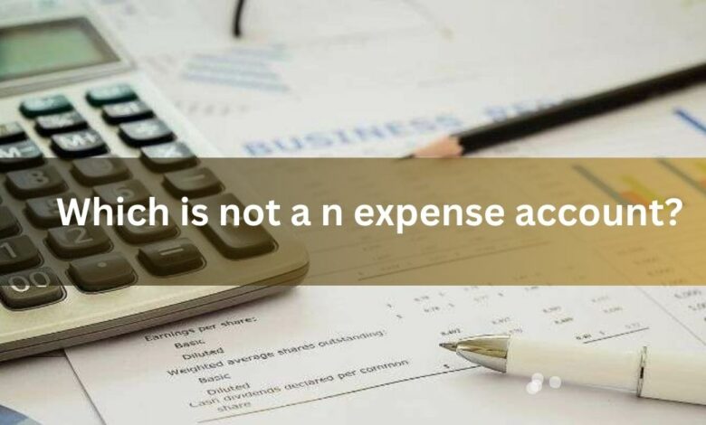Which is not a n expense account?